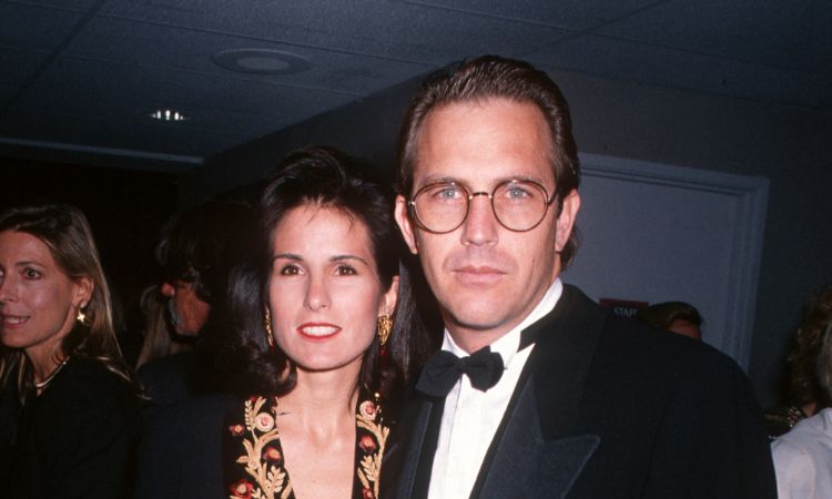Cayden Wyatt Costner's father, Kevin Costner with his ex-wife, Cindy Silva Costner.